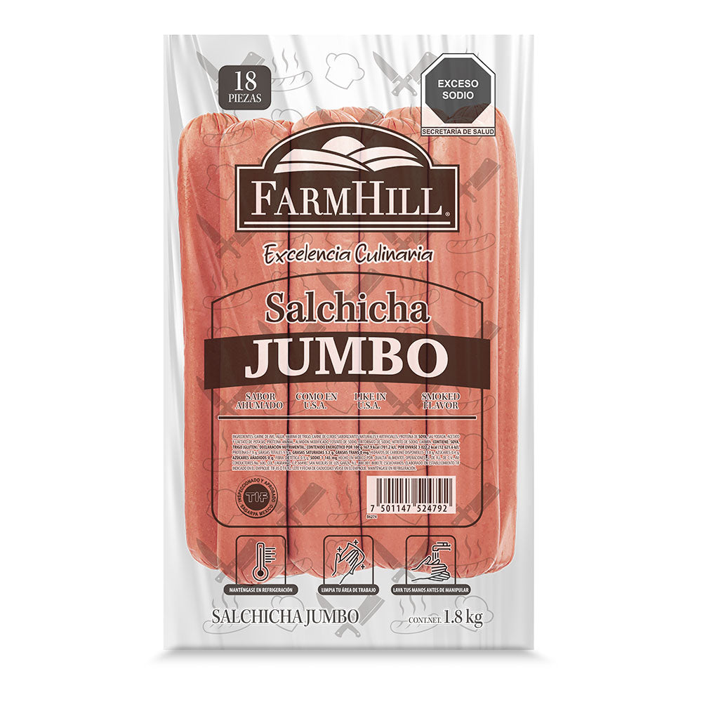 SALCHICHA JUMBO FARMAHILL