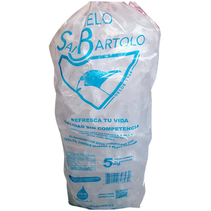 HIELO EN CUBITOS SAN BARTOLO 5  KG.