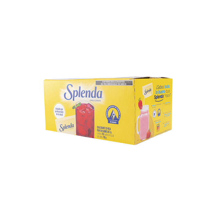 ENDULZANTE SPLENDA 700 SOBRES 700  GR.