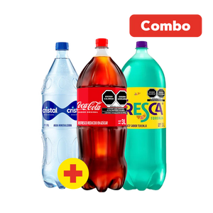 COMBO REFRESCOS 3  PZA.