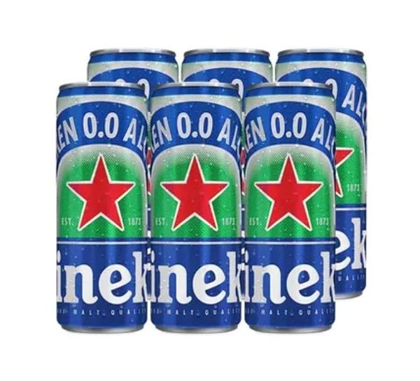 HEINEKEN 0.0 LATA 6  PZA.