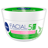 CREMA FACIAL NIVEA CUIDADO EFECTO MATE 5 EN 1 BAMBÚ 200  ML.