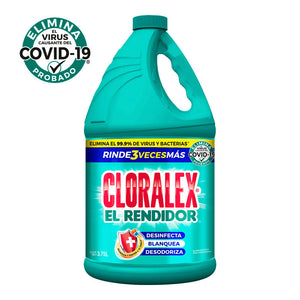 CLORO BLANQUEADOR CLORALEX 3.750  LT.