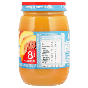 GERBER FRUTAS PICADAS 3RA ETAPA DURAZNO FRASCO 170  GR.