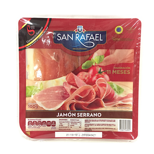 JAMON SERRANO SAN RAFAEL 100  GR.