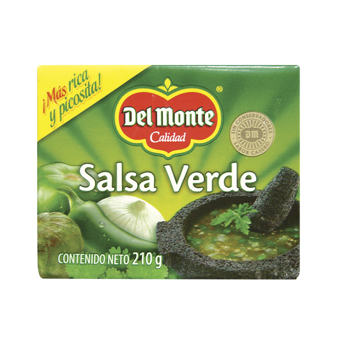 SALSA VERDE DEL MONTE TETRA 210  GR.