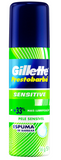 ESPUMA PARA AFEITAR GILLETTE PRESTOBARBA PIEL SENSIBLE 56  GR.