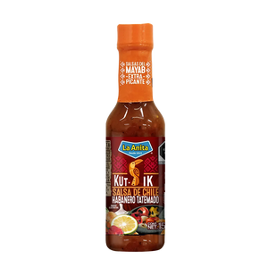 SALSA DE CHILE HABANERO MAYA KUT IK BOTE 150  ML.