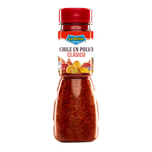 CHILE CLÁSICO  EN POLVO LA ANITA BOTELLA 150  GR.