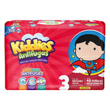 PAÑAL INFANTIL KIDDIES ANTIFUGAS MEDIANO TALLA 3 40  PZA.