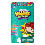 PAÑAL INFANTIL KIDDIES ANTIFUGAS GRANDE TALLA 4 40  PZA.