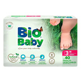 PAÑAL INFANTIL BIO BABY MEDIANO TALLA 3 40  PZA.