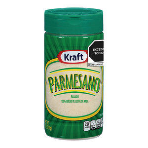 QUESO PARMESANO RALLADO  KRAFT BOTE 227  GR.