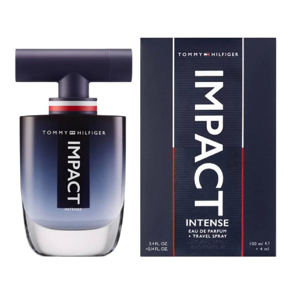 PERFUME IMPACT INTENSE PARA HOMBRE DE TOMMY HILFIGER EDP 100 ML MÁS 4 ML 100  ML.