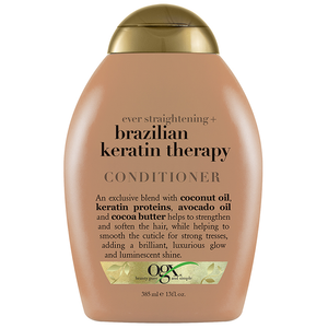 ACONDICIONADOR OGX EVER STRAIGHT BRAZILIAN KERATIN THERAPY 385  ML.