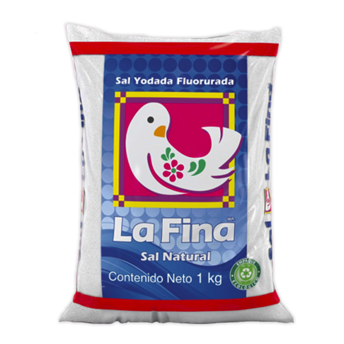 SAL LA FINA BOLSA 1  KG.