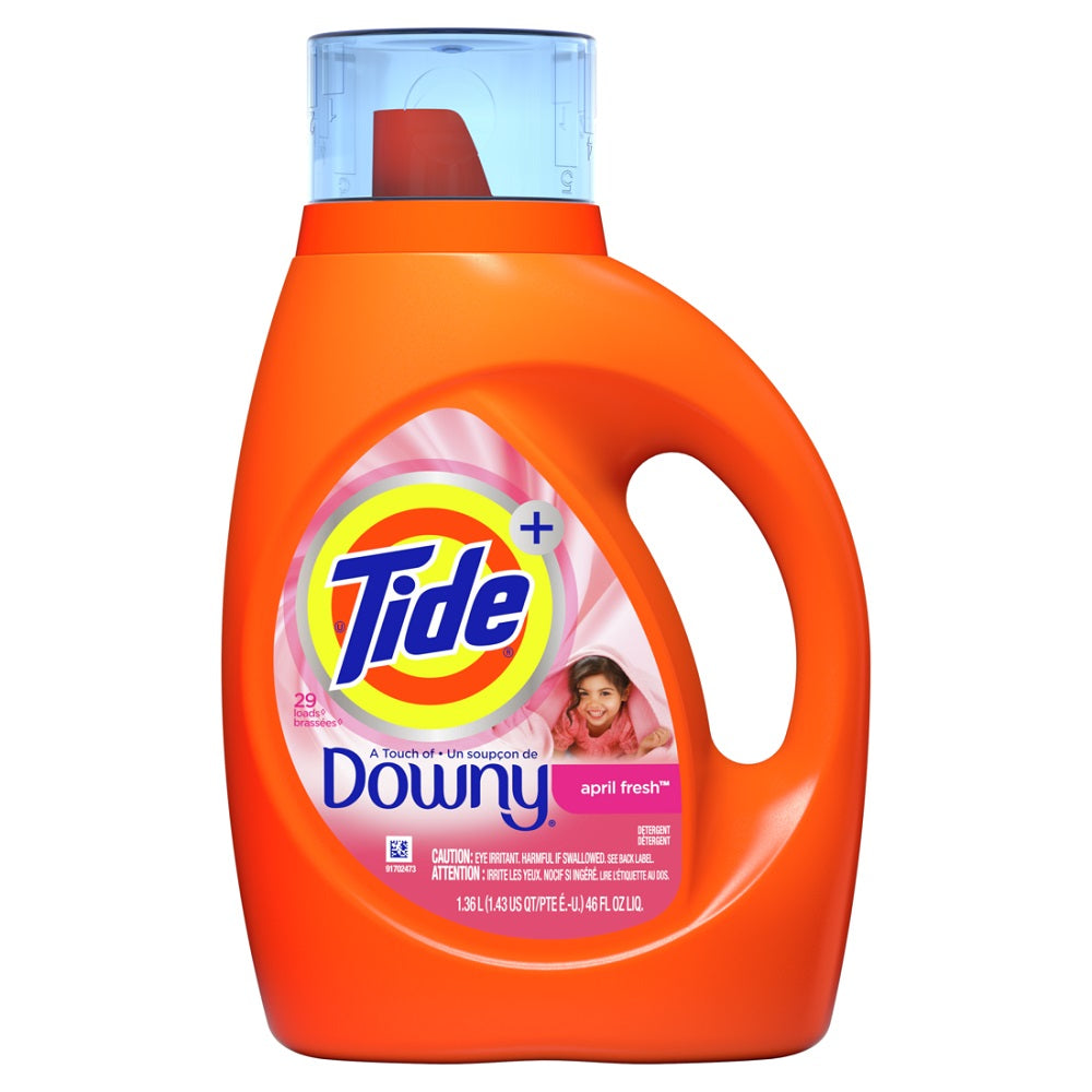 DETERGENTE LIQUIDO PARA ROPA TIDE FRESH CON TOQUE DE DOWNY 1.360  LT.