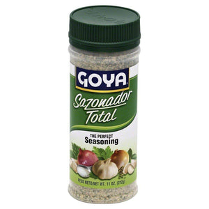 SAZONADOR TOTAL MEZCLA DE ESPECIAS GOYA FRASCO 312  GR.