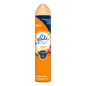 AROMATIZANTE AEROSOL GLADE FRESCURA BRIDA HAWAIIAN 400  ML.