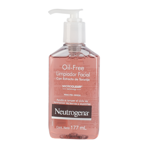 LIMPIADOR FACIAL NEUTROGENA OIL FREE CON EXTRACTO DE TORONJA 177  ML.