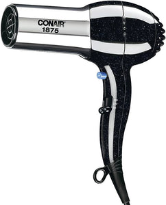 SECADORA CABELLO CONAIR TURBO IONES CROMADA ANTI FRIZ LIGERA 1  PZA.