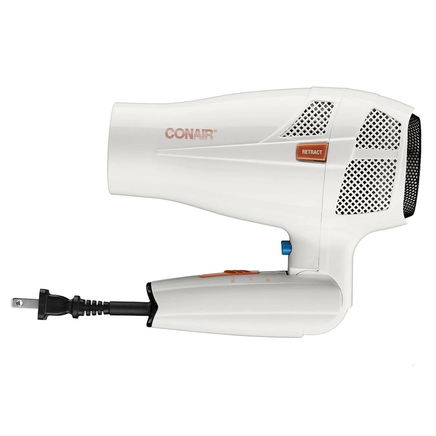 SECADORA DE CABELLO CONAIR 289ES PLEGABLE RETRACTIL 1  PZA.