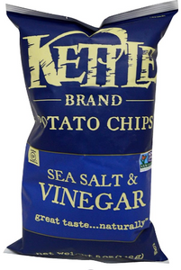 PAPAS KETTLE SAL DE MAR Y VINAGRE 142  GR.