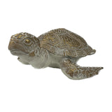 FIGURA DE TORTUGA MARINA EN DORADO 1  PZA.