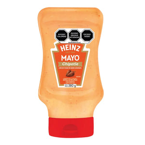 ADEREZO DE MAYONESA CON CHIPOTLE HEINZ BOTE 380  GR.