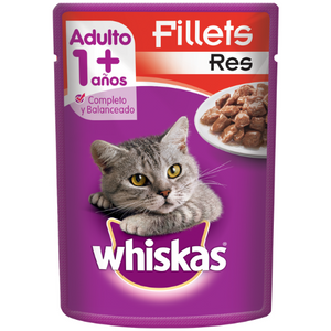 ALIMENTO PARA GATO WHISKAS RES POUCH 85  GR.