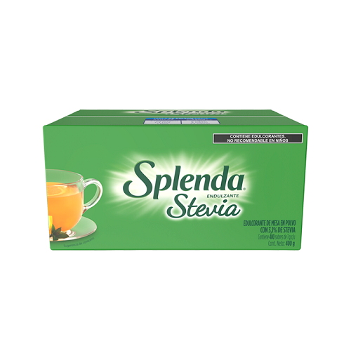 EDULCORANTEDE SPLENDA ENDULZANTE STEVIA 400  GR.