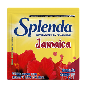 BEBIDA EN POLVO SPLENDA JAMAICA 7 GR 7  GR.