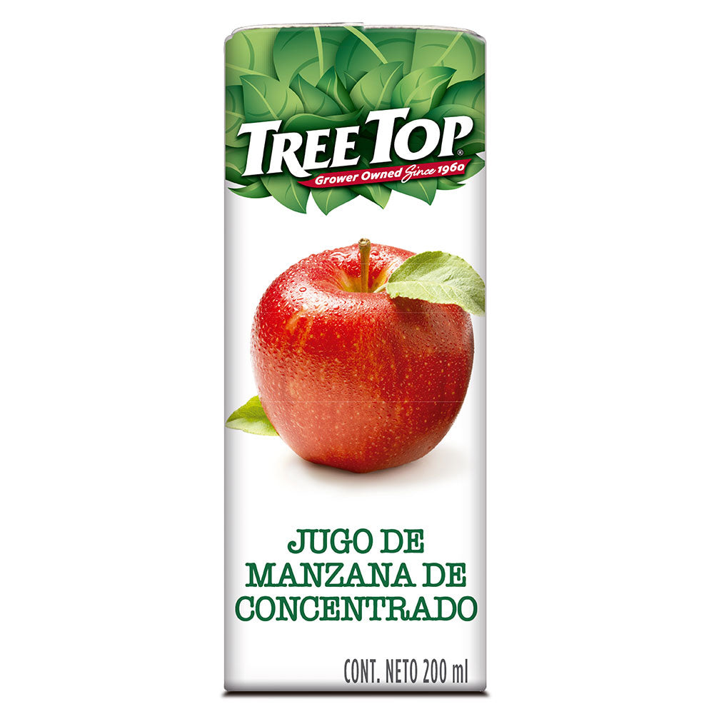 JUGO DE MANZANA TREE TOP TETRABRIK 200  ML.