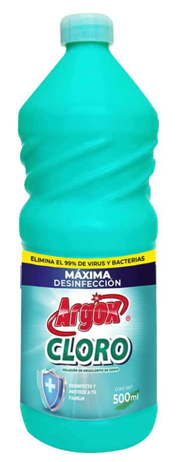 CLORO BLANQUEADOR ARGOX 500  ML.