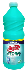 CLORO BLANQUEADOR ARGOX 500  ML.