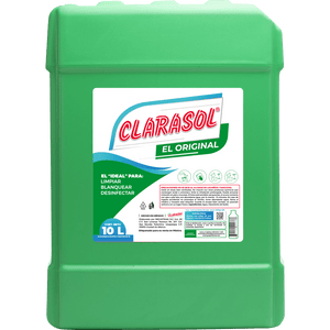 CLORO BLANQUEADOR CLARASOL ORIGINAL 10  LT.