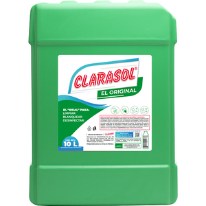 CLORO BLANQUEADOR CLARASOL ORIGINAL 10  LT.