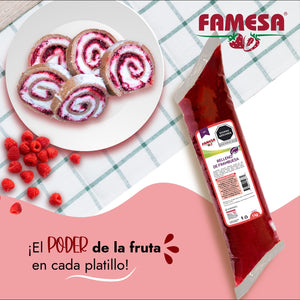 RELLENO SABOR FRAMBUEZA 1  KG.