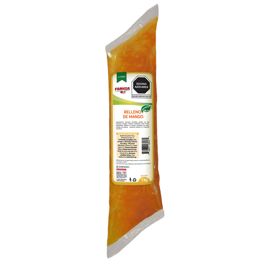 RELLENO SABOR MANGO 1  KG.