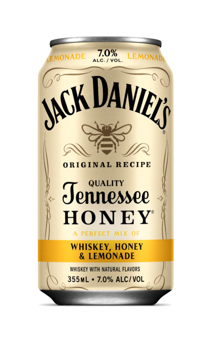 RTD JACK DANIELS HONEY LIMONADE LATA 350  ML.