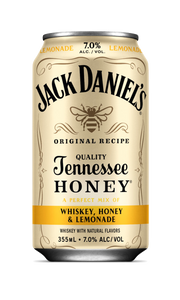 RTD JACK DANIELS HONEY LIMONADE LATA 350  ML.