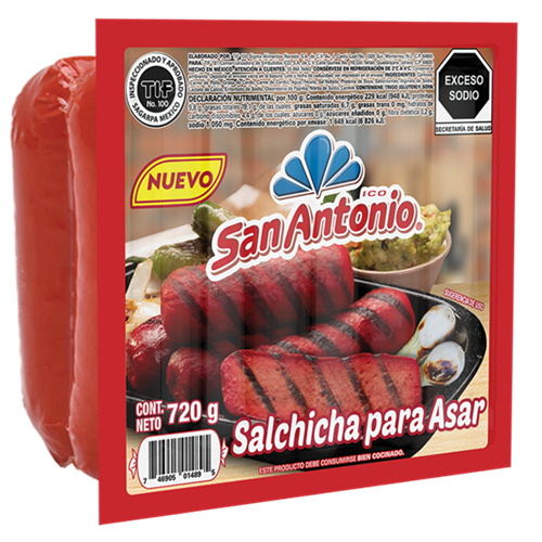 SALCHICHA PARA ASAR SAN ANTONIO 720  GR.