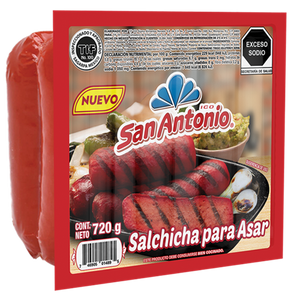 SALCHICHA PARA ASAR SAN ANTONIO 720  GR.