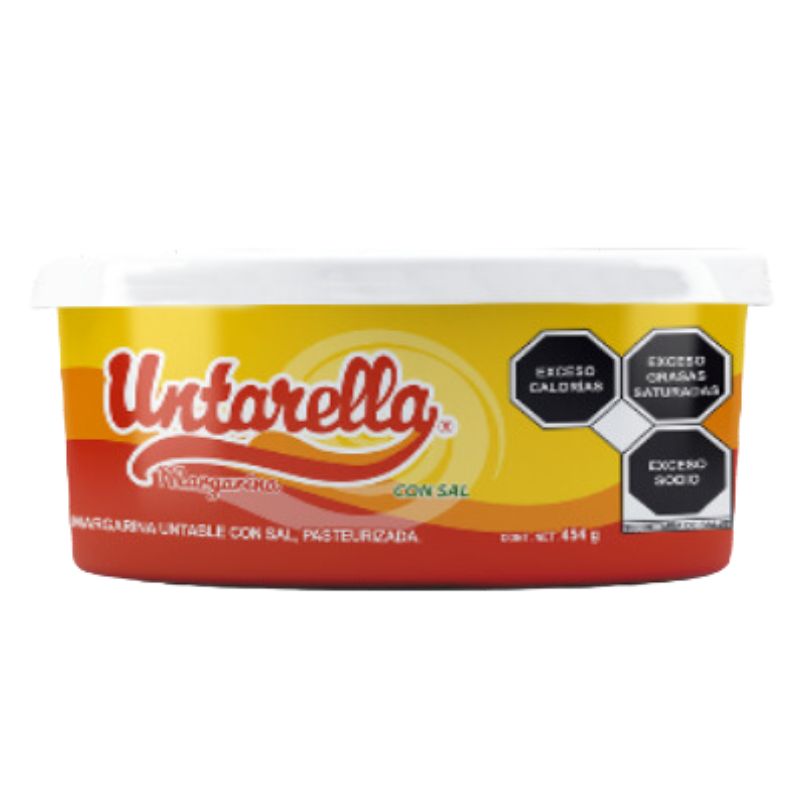 MARGARINA UNTARELLA UNTABLE CON SAL 454  GR.