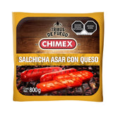 SALCHICHA PARA ASAR CON QUESO CHIMEX 1  PZA.