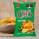 PAPA CHIPS JALAPEÑO DE 100 GRS 100  GR.