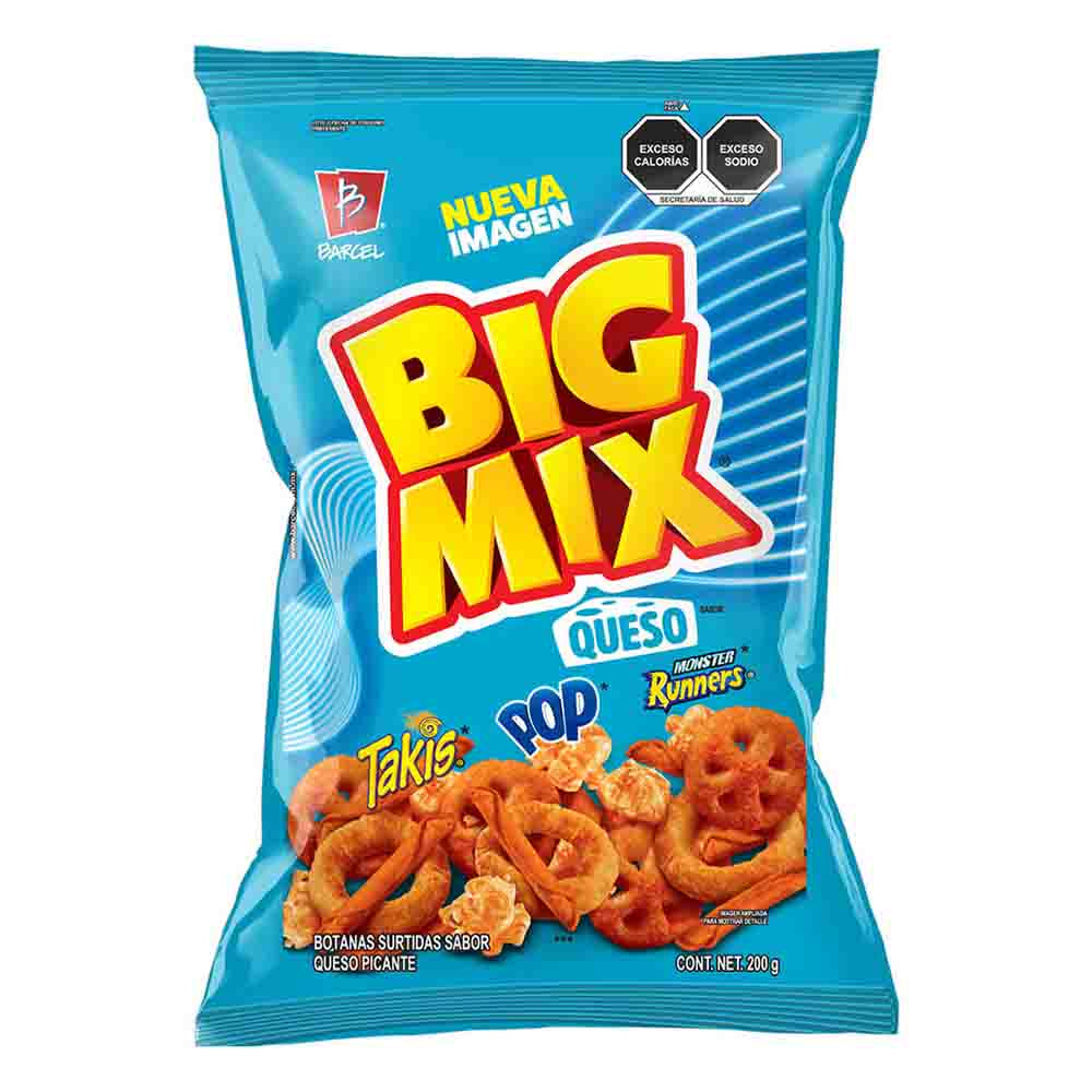 BOTANA BIG MIX  QUESO 200  GR.