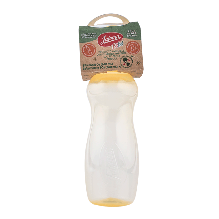 BIBERON BIODEGRADABLE JALOMA SILUETTE 8OZ 1  PZA.