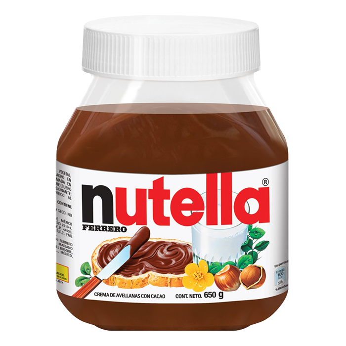 CREMA DE AVELLANAS NUTELLA 650  GR.