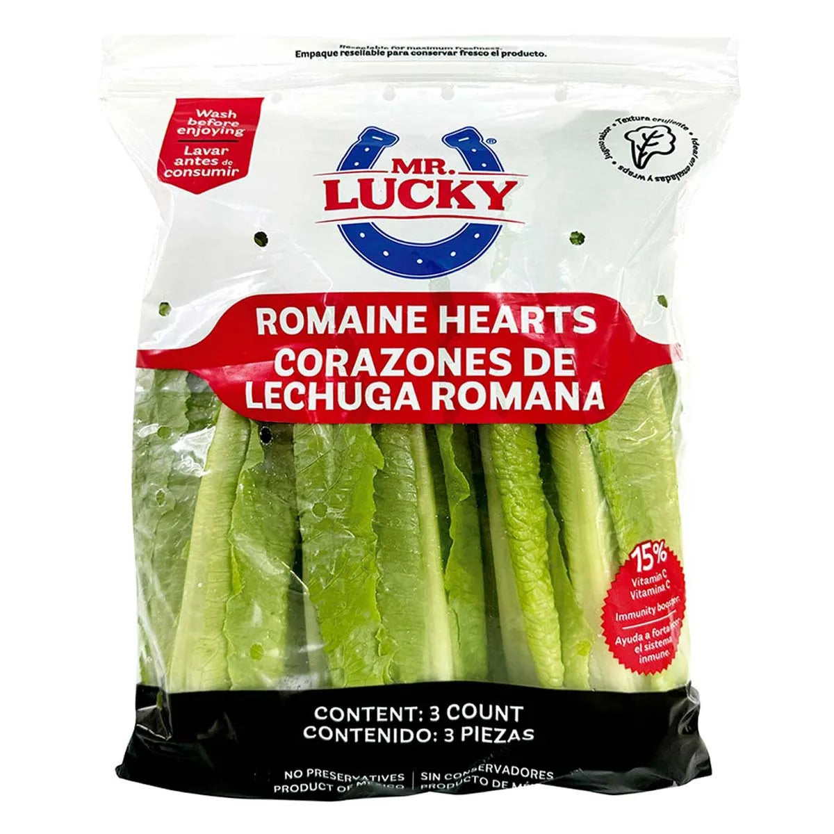 CORAZONES DE LECHUGA MR.LUCKY 1  PZA.